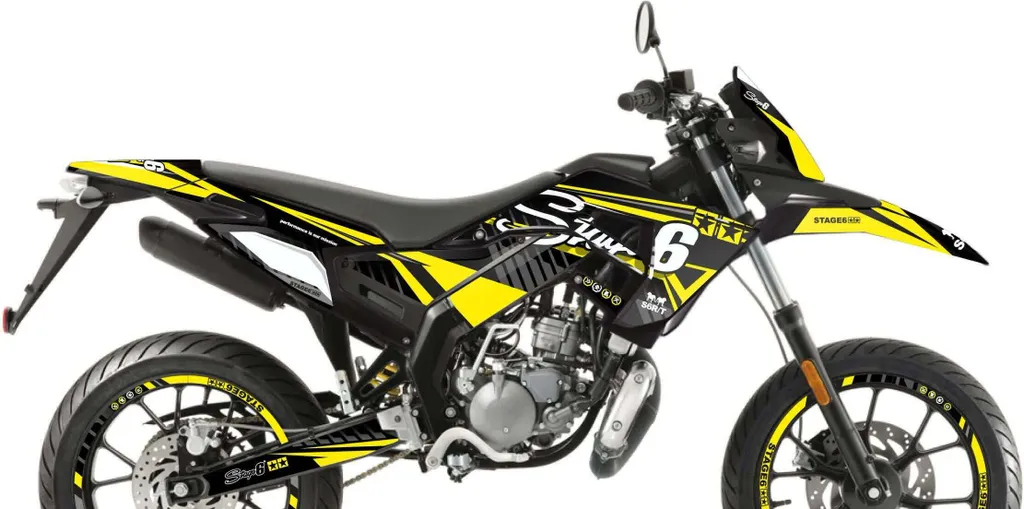 Relookez votre Derbi X-treme 2018-2020 avec ce kit déco Stage6 jaune