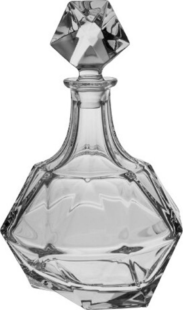 KARAFFE Wasserkaraffe Glaskaraffe Dekanter Weinkaraffe BOHEMIA HAVANA 0,5 l