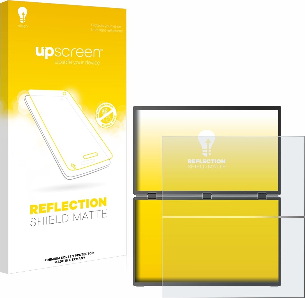 upscreen Schutzfolie für Uperfect UStation Delta Max 18.5" Displayschutz Displayschutzfolie Folie Matt Entspiegelungsfolie