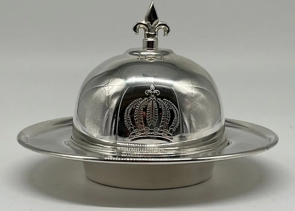 Bol à Caviar pour Réception de Prestige Argenté Pompöös Casa Padrino