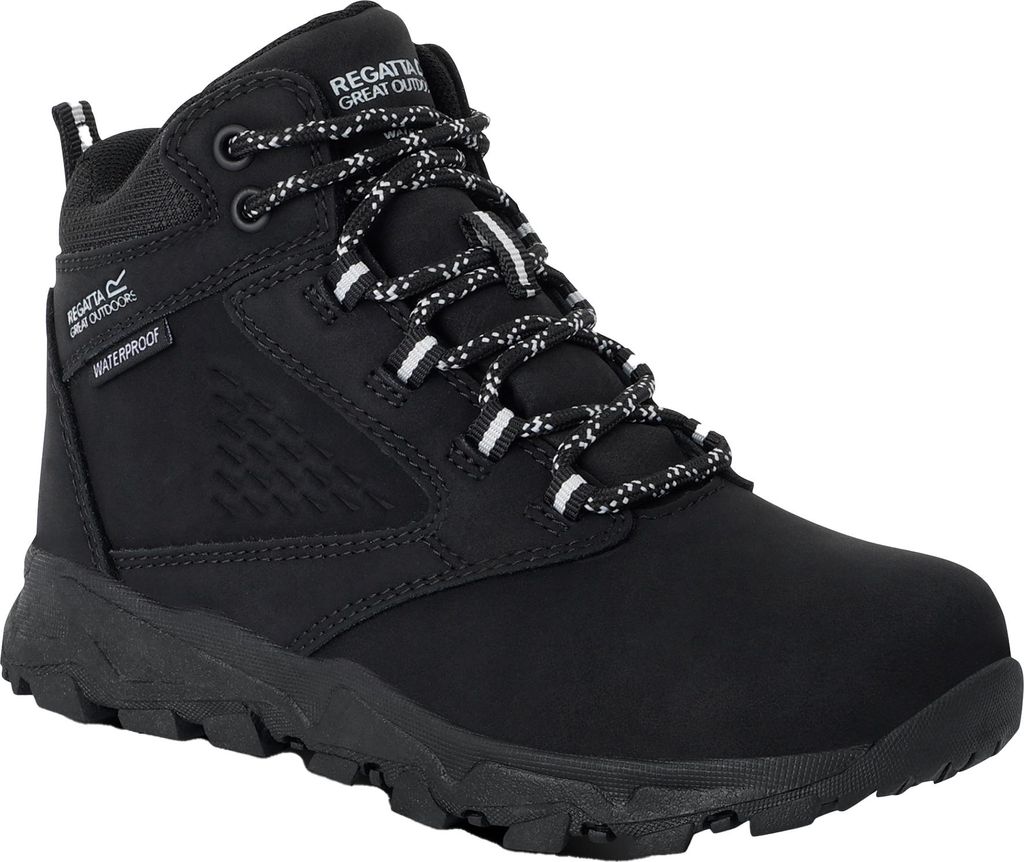 Regatta - "Amble" Wanderstiefel für Kinder RG12132 (34 EU) (Schwarz)