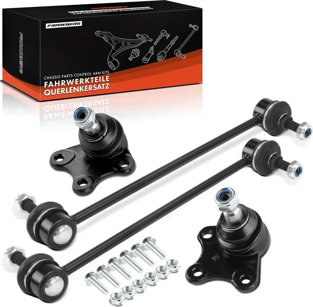 Frankberg 2x Essieu Avant pour VW Polo 9N Audi A2 Seat Ibiza 3 Skoda Fabia