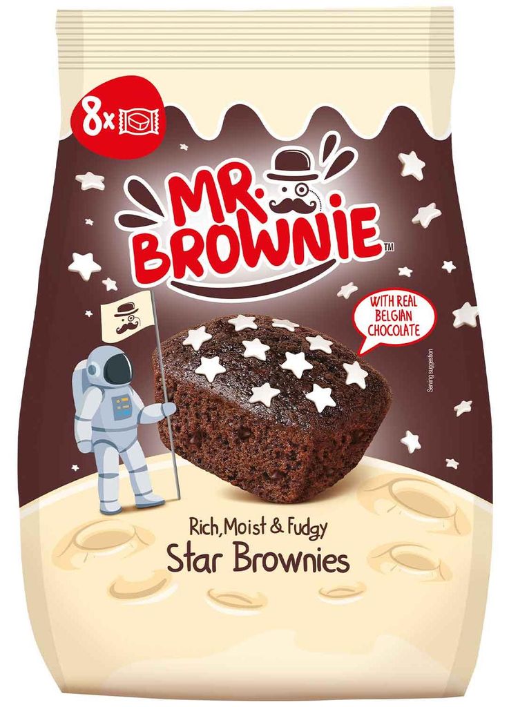 Mr. Brownie Star Brownies 200g Produktbild 