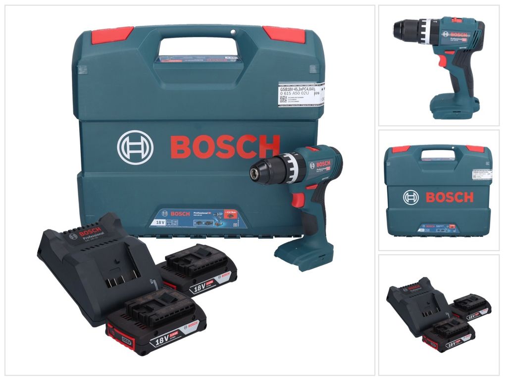 Bosch GSB 18V-45 Akku-Schlagbohrschrauber Produktbild 