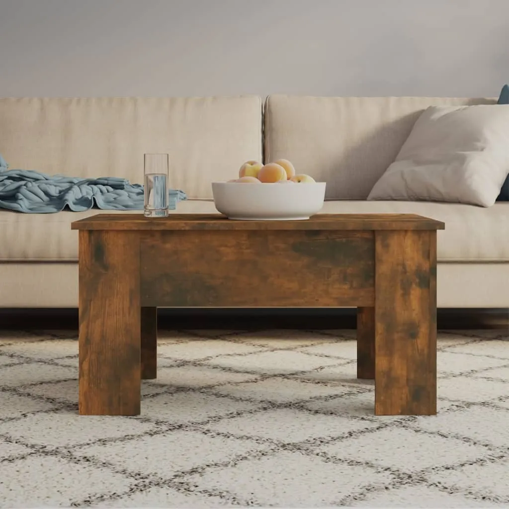 Recensione Tavolino Regolabile vidaXL Rovere Affumicato 79x49 cm