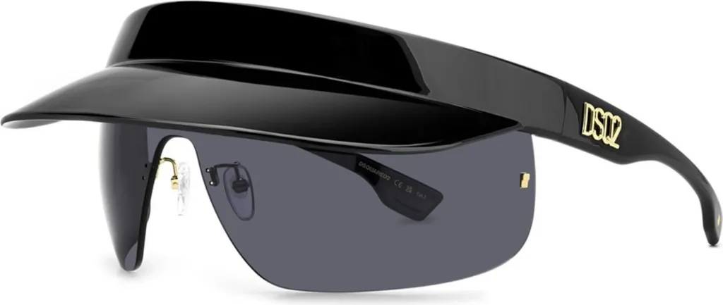 Lunettes de vue Dsquared2 D20139S 807 Monture Rectangulaire Noire Chic