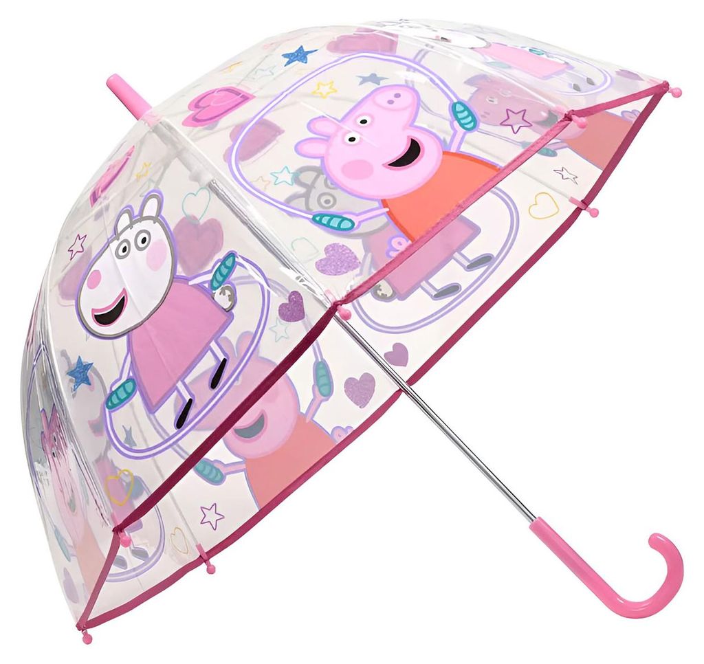 Ombrello di Peppa Pig con Peppa e George, diametro 70 cm Immagine del prodotto 