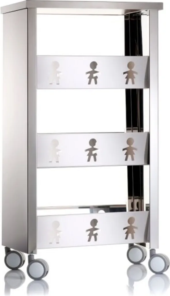 Chariot de Service Polyvalent pour Organiser votre Salle de Bain Zen