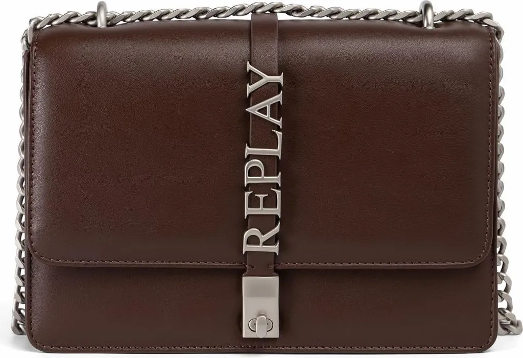 Sac Crossbody Replay Java Marron Foncé avec Bandoulière Ajustable Mixte