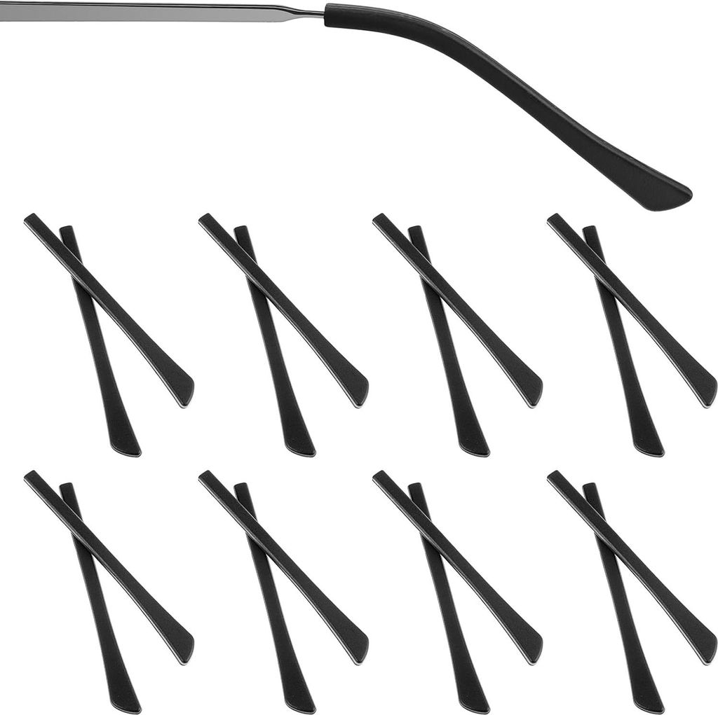 8 Paar Silikon Brillenbügel-Hüllen Antirutsch - Reparatur Produktbild 