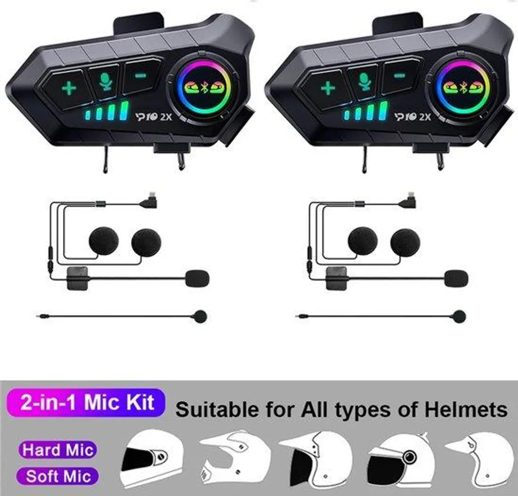 Casque Bluetooth étanche sans fil - Pack de 2 écouteurs sport IPX7