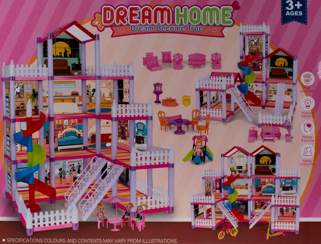Puppenhaus | Dream Home | mit Zubehör | ab 3 Jahre Produktbild 