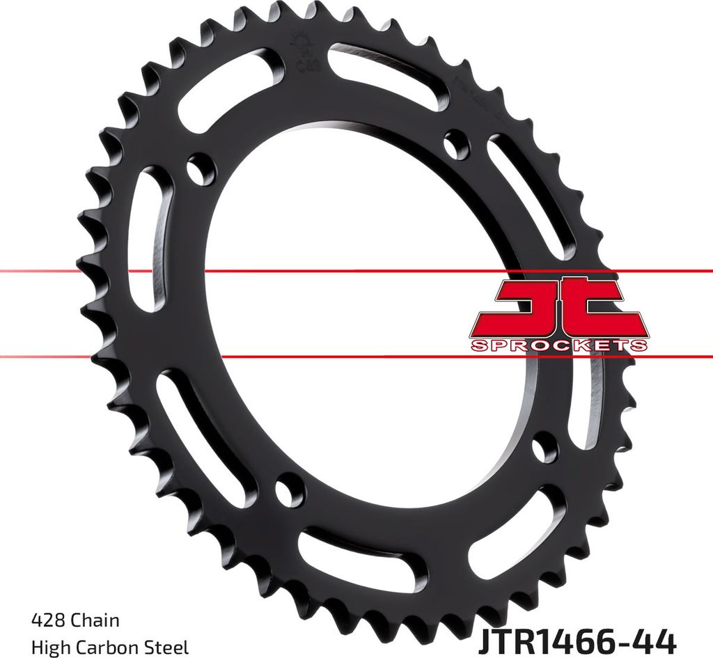 Jt Hinteres Ritzel 4656 44 Für Kawasaki Kx 65 '02-'15, Klx 125 '10-'14 (465644Jt) (Kette 428)