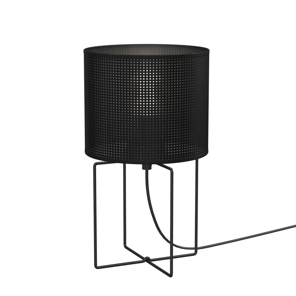 Lampe de table Loft maille noire : fini les éclairages fades et ternes - 2