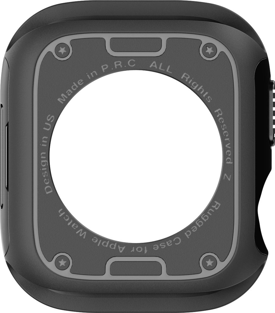 INF Schutzhülle für Apple Watch S10 Schwarz M