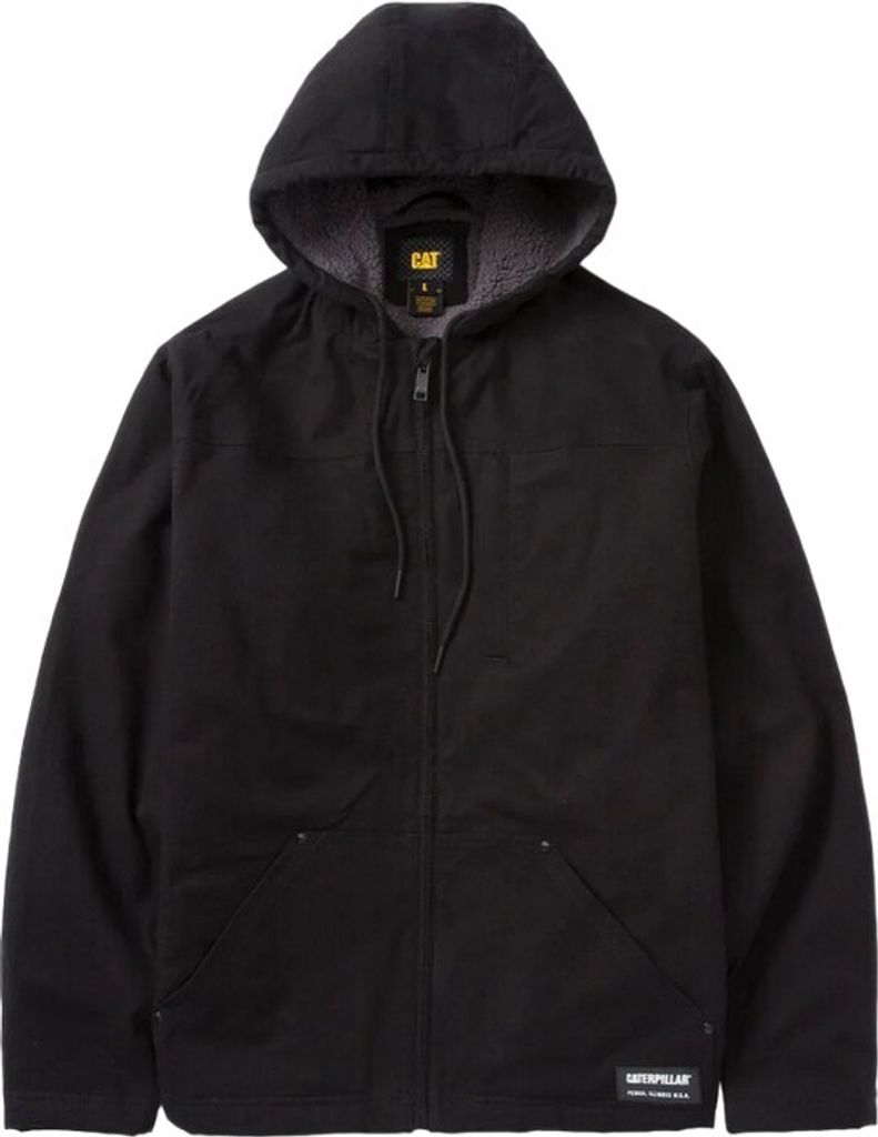 Caterpillar - Kapuzenjacke für Herren FS11211 (XL) (Schwarz)