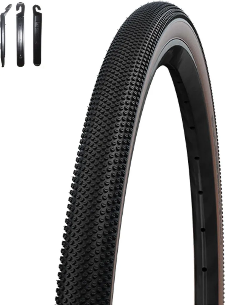 Pneu Vélo Gravel Schwalbe G-One Allround TLE 700x35C Bronze Tout Terrain