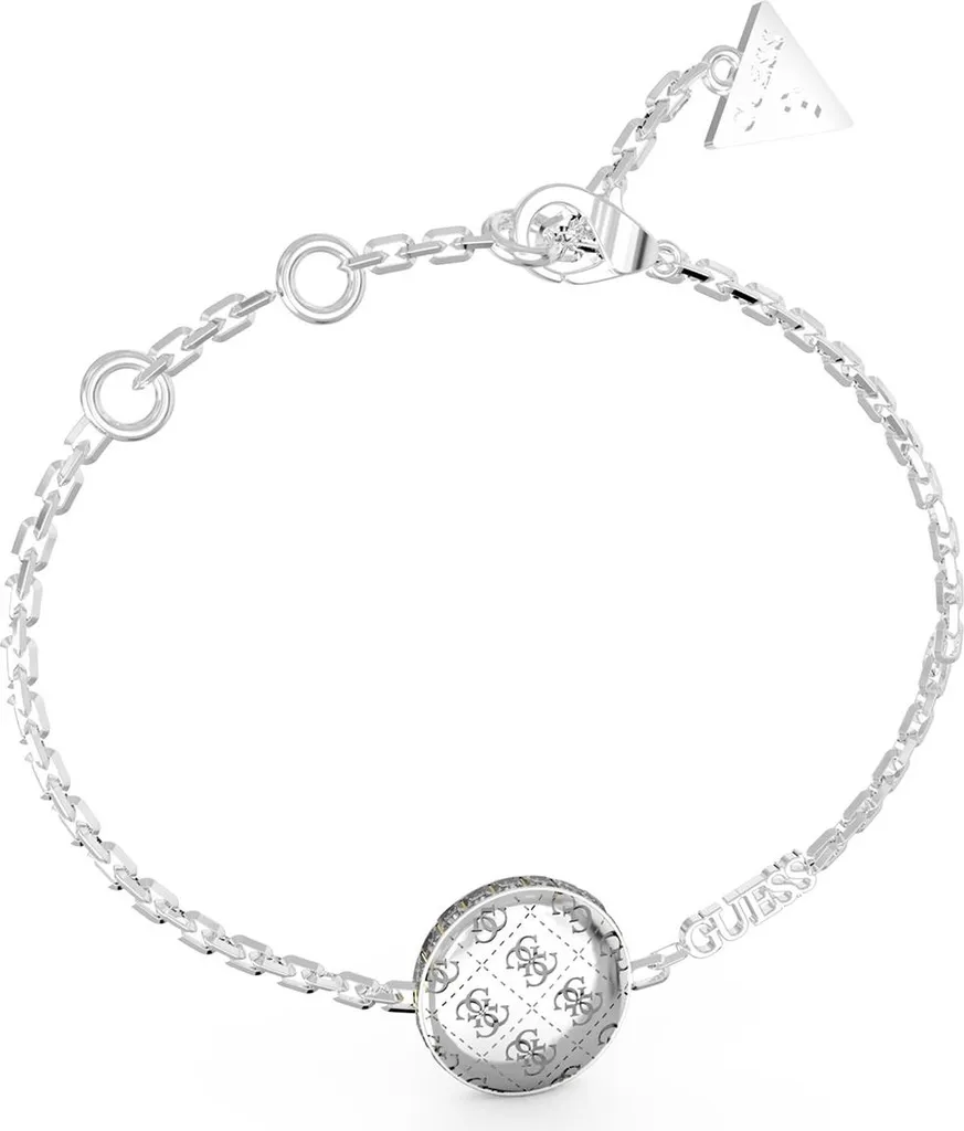 Bracciale Guess Zirconi Cerchi Argento: Look Glamour per Donna Moderna
