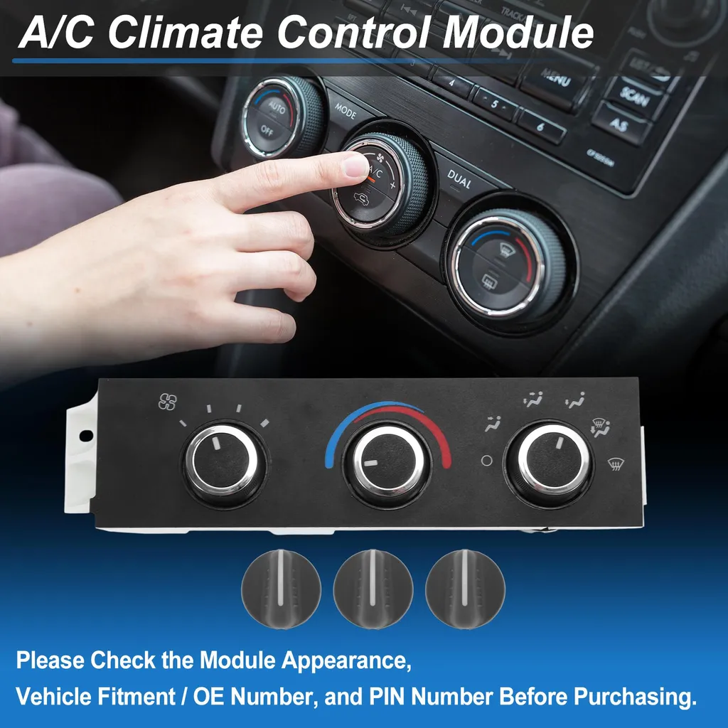 Commande de Chauffage pour Chevrolet Express 1500 : Confort HVAC Garanti