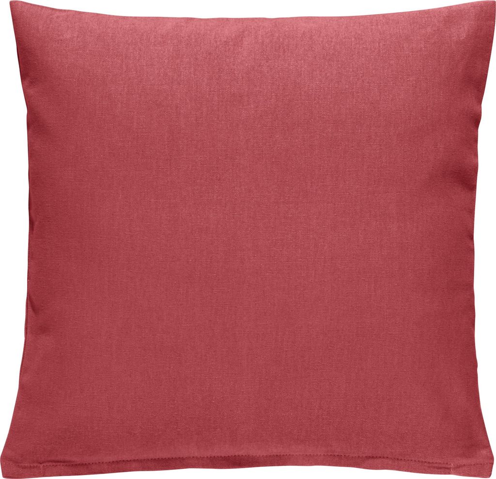 REDBEST Kissenhülle Tulsa" burgund 40x40 cm"