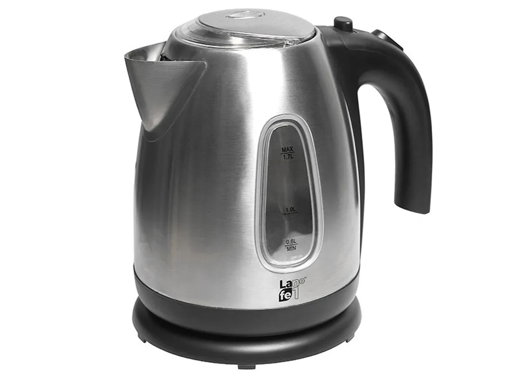 Bouilloire familiale LAFE Essential Silver 1.7L pour thé et café rapide