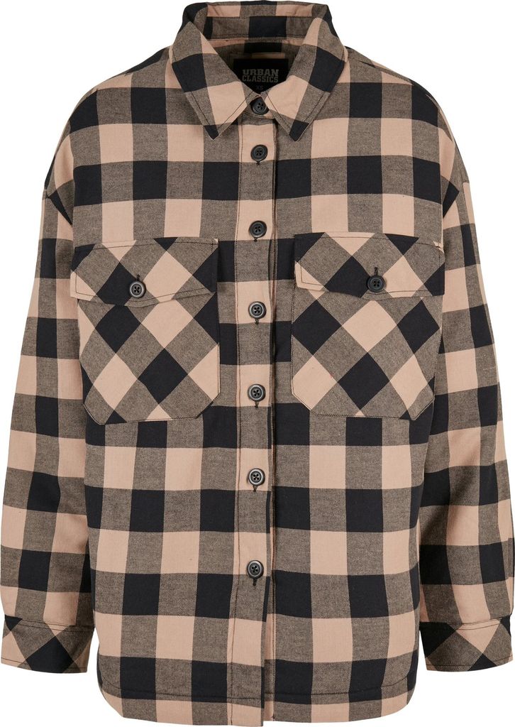 Urban Classics Ladies - Flanell Oversized Shirt Jacke - 5XL