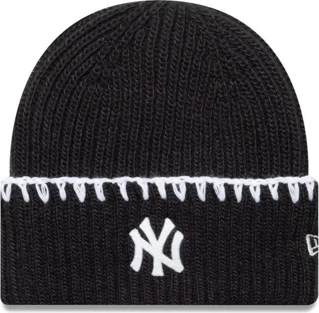 New Era Cap NY Yankees Chunky Topstitch Nero - Spedizione Veloce