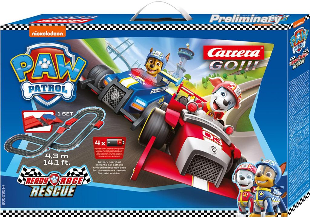 Carrera GO!!!           20063514 Paw Patrol - Ready,Race & Produktbild 