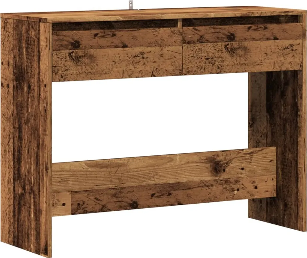 Tavolo Consolle SYFAX™ Legno Vecchio 100cm - Robusto ed Economico