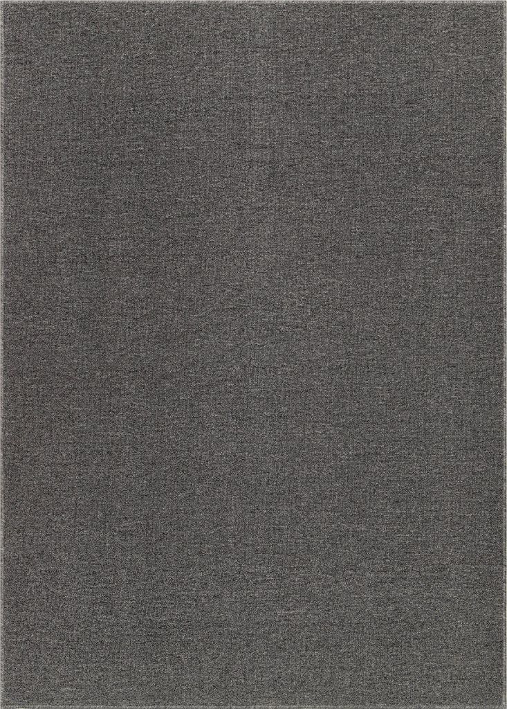 Tapiso Teppich NIZZA Melange Grau Einfarbig 120 x 170 cm