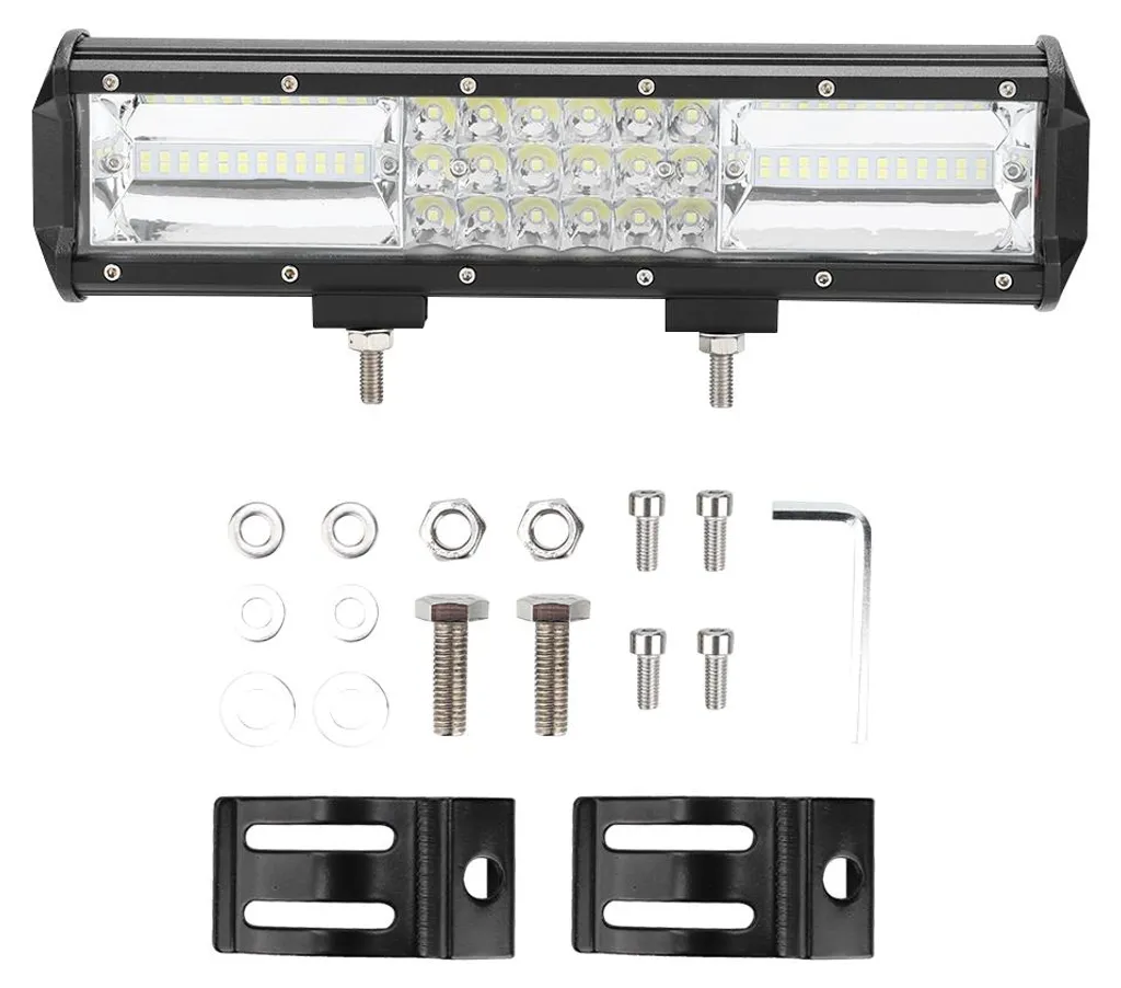 Projecteur de travail LED 164W - Barre de toit pour Quad, Auto et Bateau