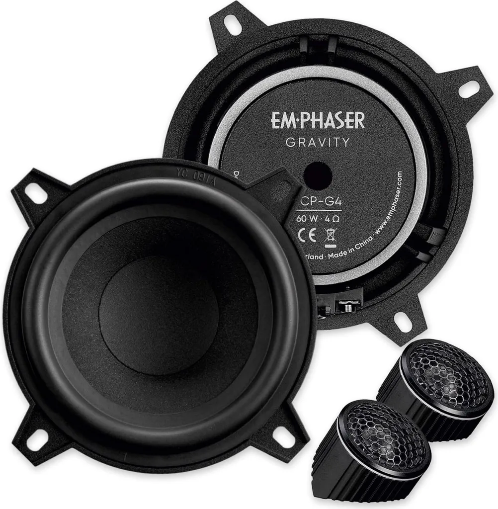 EmPhaser ECP-G4 Haut-parleur 2 voies 10cm pour une acoustique pure