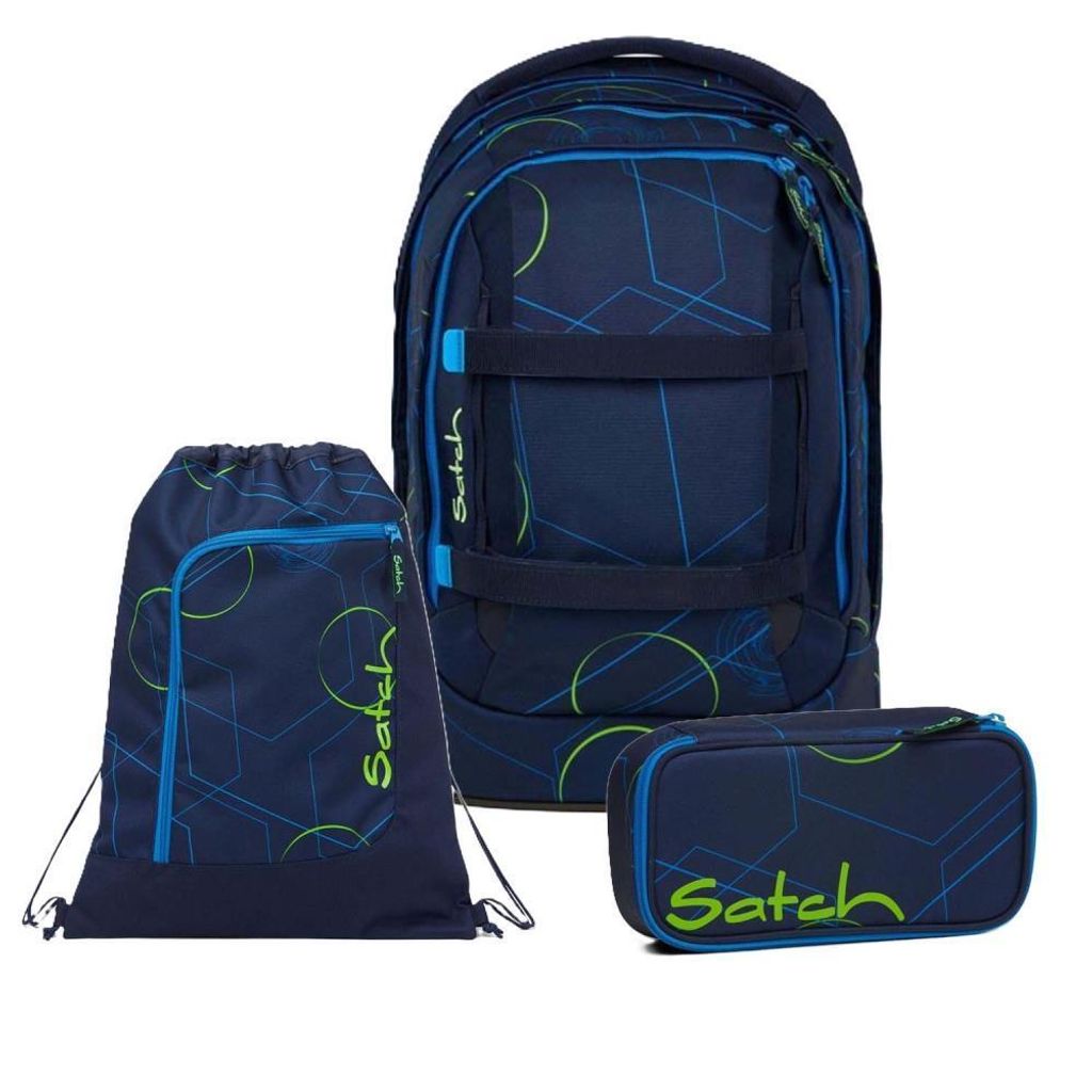 Satch, zestaw plecaków szkolnych PACK Blue Tech, Zdjęcie produktu 