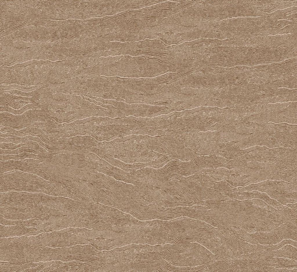 Masureel Tapete mit feiner Struktur Braun - 631592 - 70 cm x 10.05 m