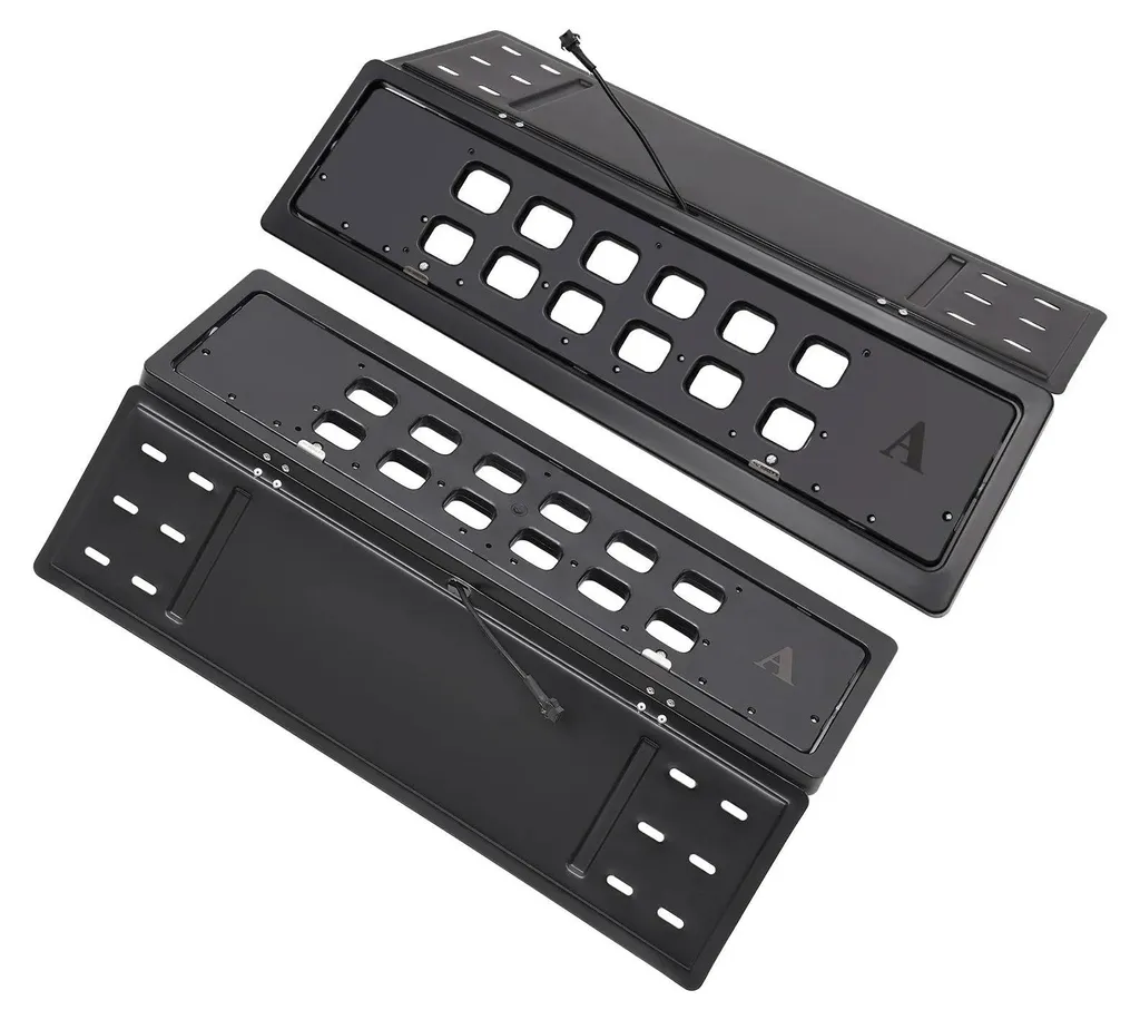 Support Plaque Électrique en Fer et Plastique 12V avec Portée 50m