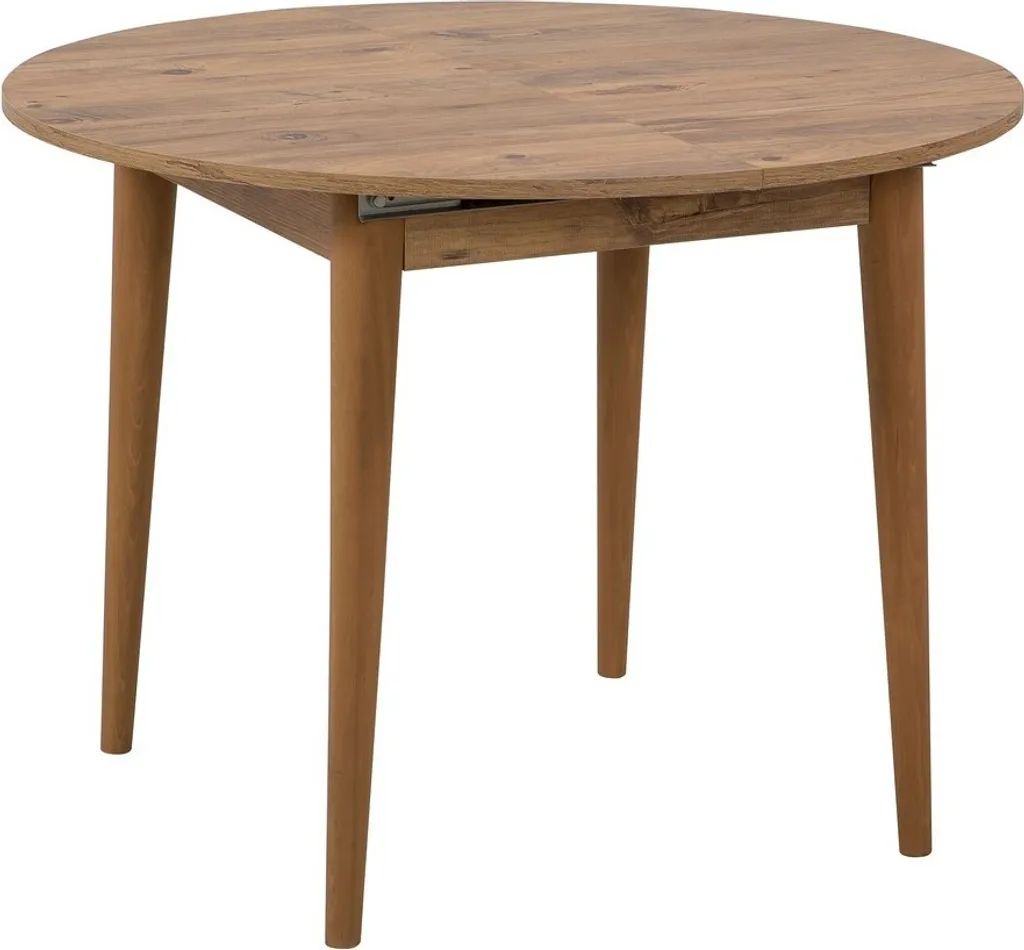 Skye Decor Vina Table à Manger en Pin Atlantique - Design 100x100x75 cm