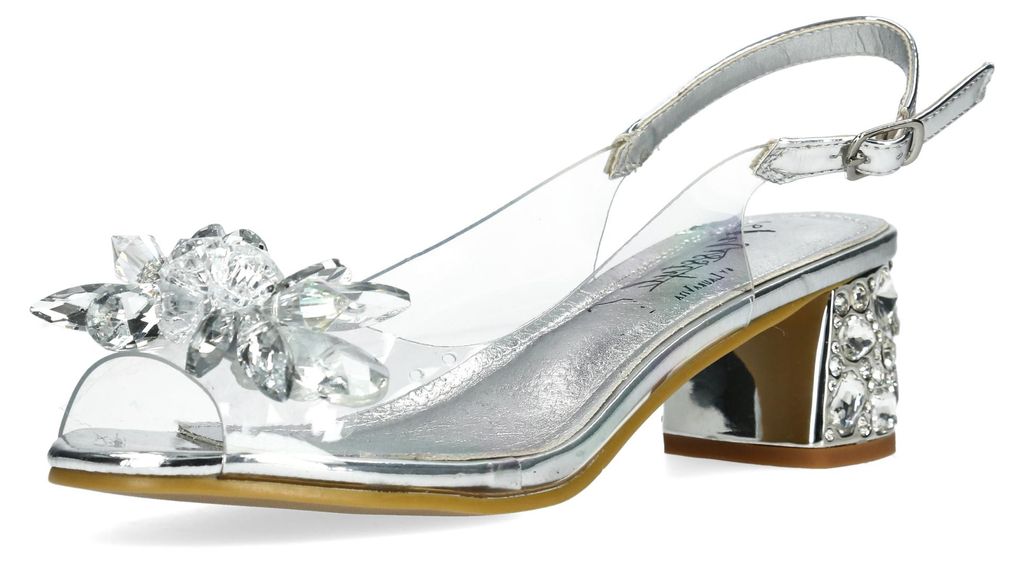 Laura Vita Sandalen Damen 32323630373635 Silber 40 EU Produktbild 