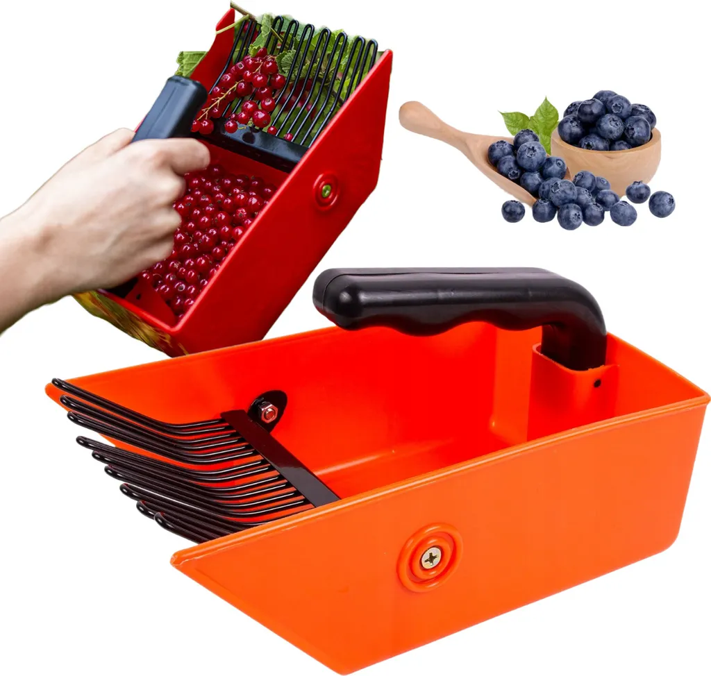 Cueilleur de fruits pour récolter en hauteur sans échelle 22x14 cm