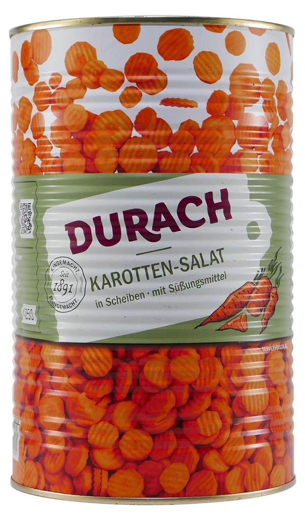 Durach Karotten-Salat in Scheiben 4,0KG Produktbild 