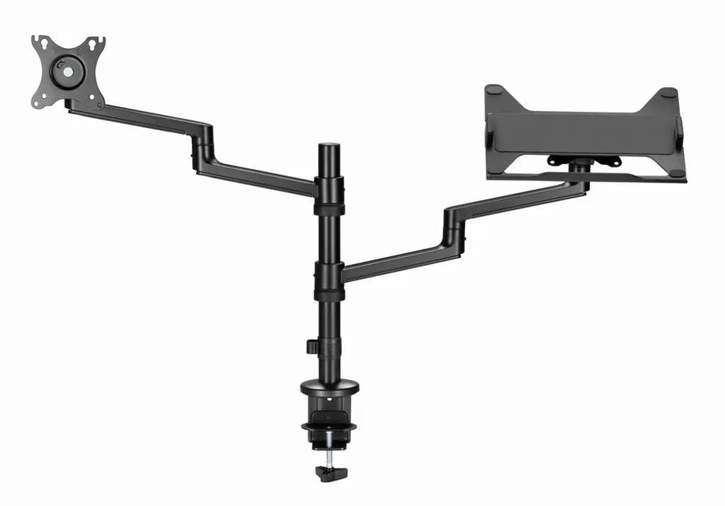 Support Écran 32" et PC Portable Ajustable Charge 8kg Gembird MA-DA-04