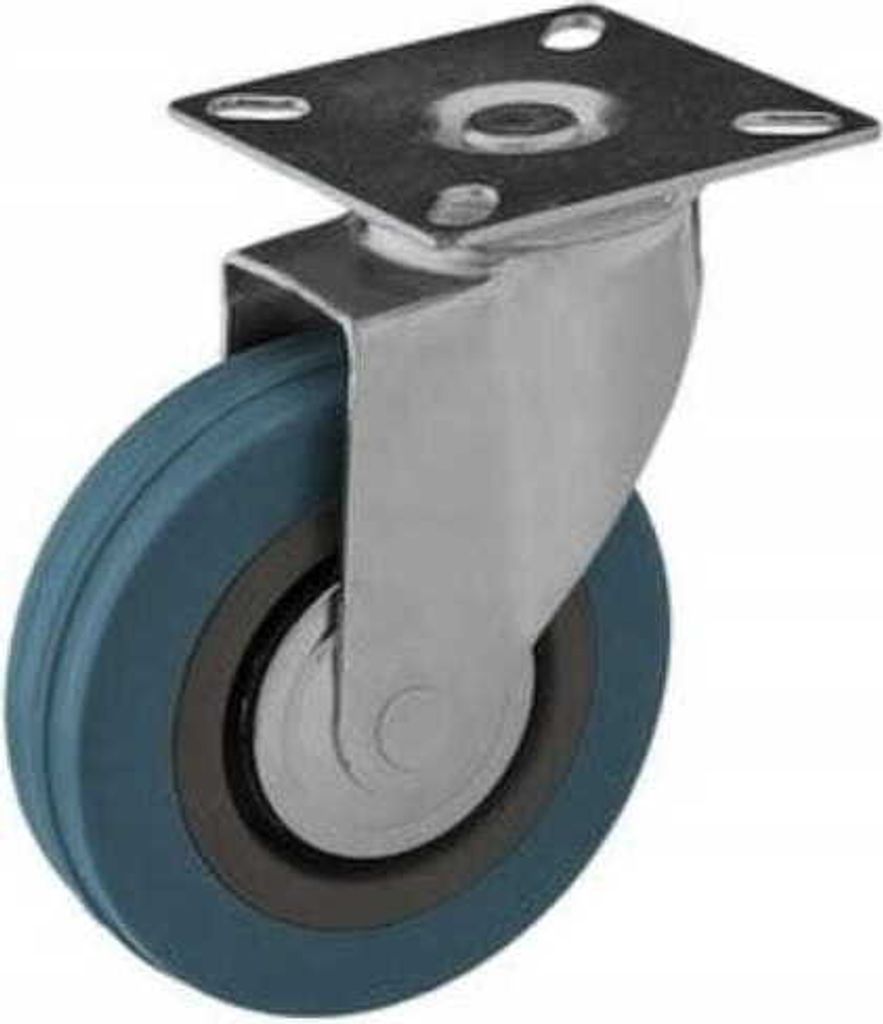 Lenksatz, Lenkrad mit 50 mm Lochaufnahme, Kunststoff-Gummi