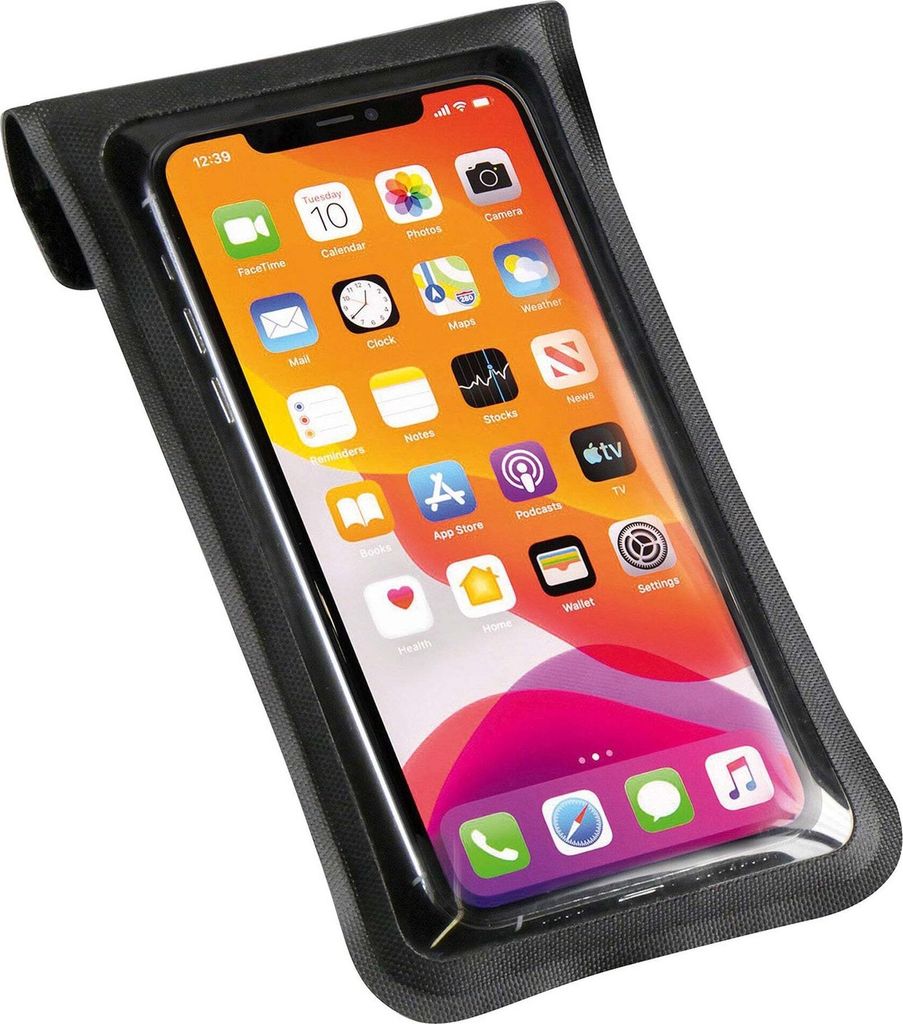 Phone Bag Light M KLICKfix mit Adapter transparent/schwarz, Produktbild 