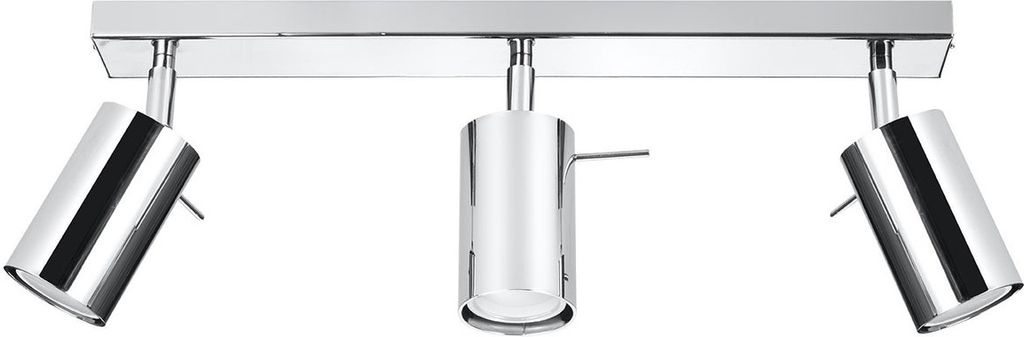 Spot RING chromowany 3xGU10x40W metal wym:15x45x45cm IP20 Zdjęcie produktu 