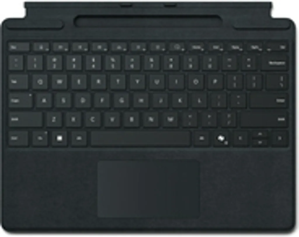 Microsoft Type Cover Surface Pro Noir Suisse avec Rangement Stylet Recharge
