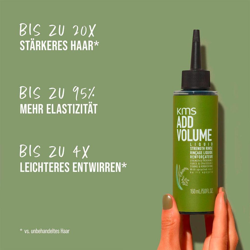 KMS Add Volume Liquid Strength Rinse 150 ml – posilňujúci Obrázok produktu 