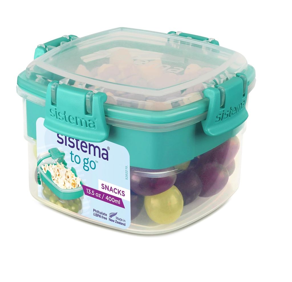 Sistema Snacks TO GO Frischhaltedose - 400 ml - mintgrün Produktbild 