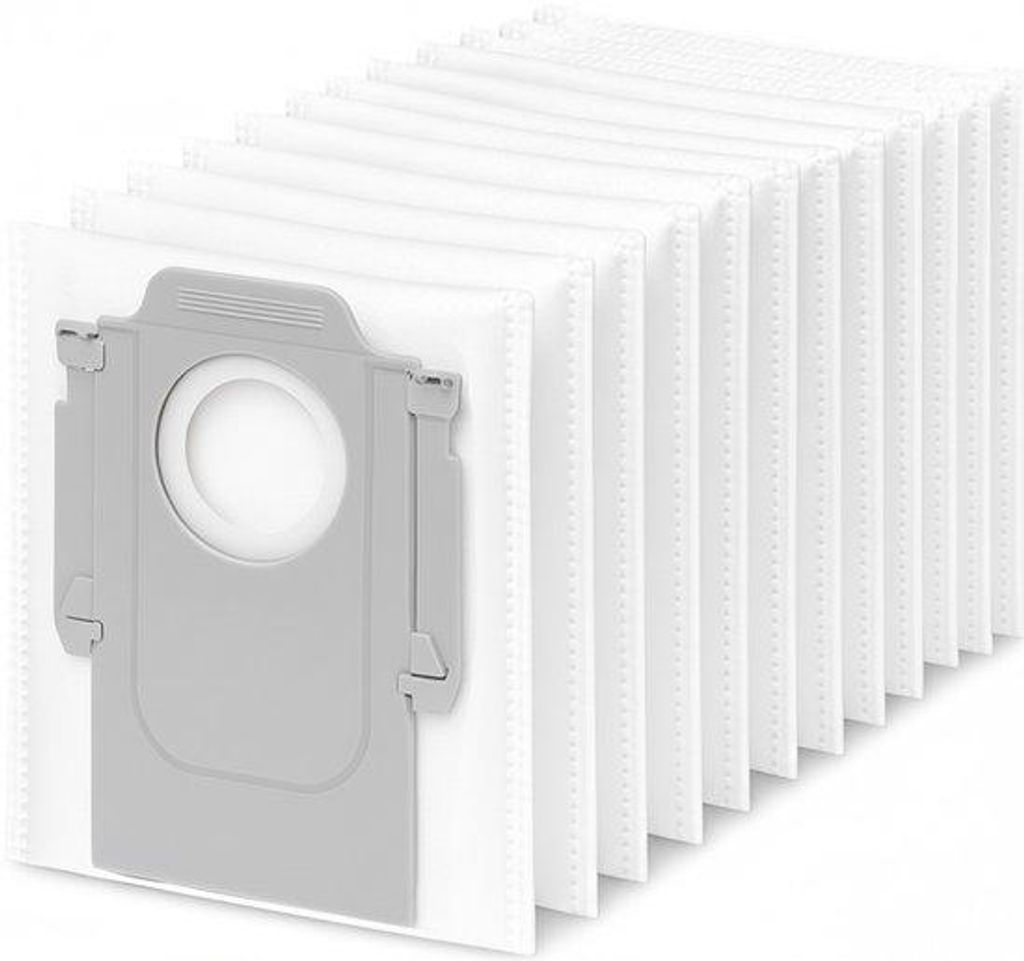 12 stofzuigerzakken geschikt voor Roborock Q7 Max, S7 MaxV Productafbeelding 