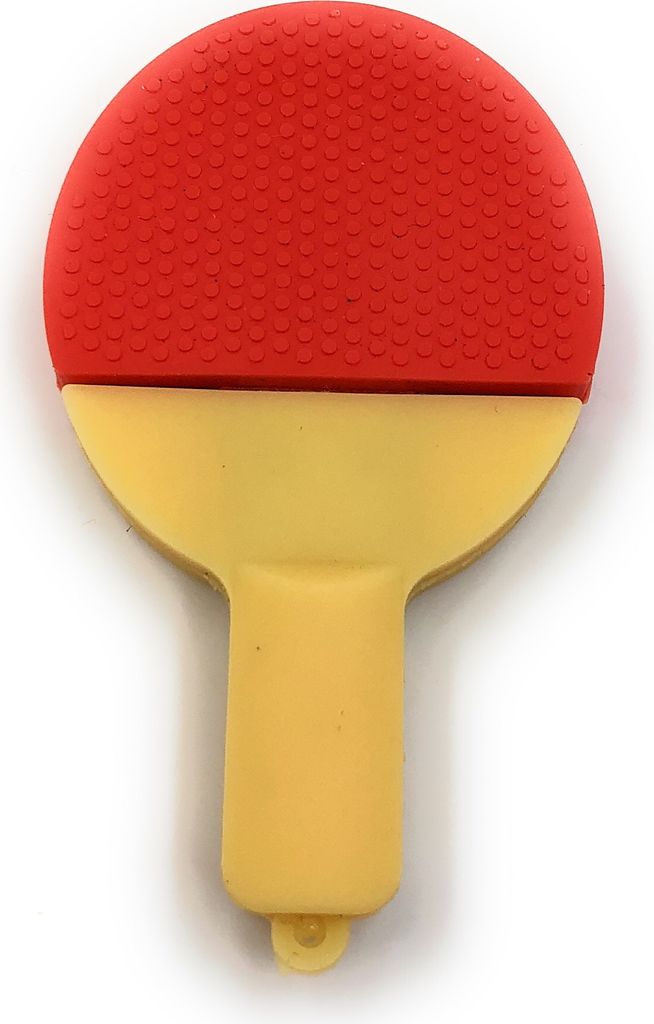 Onlineworld2013 Tischtennis Schläger Sport in Rot Funny USB Stick 64 GB USB 3.0