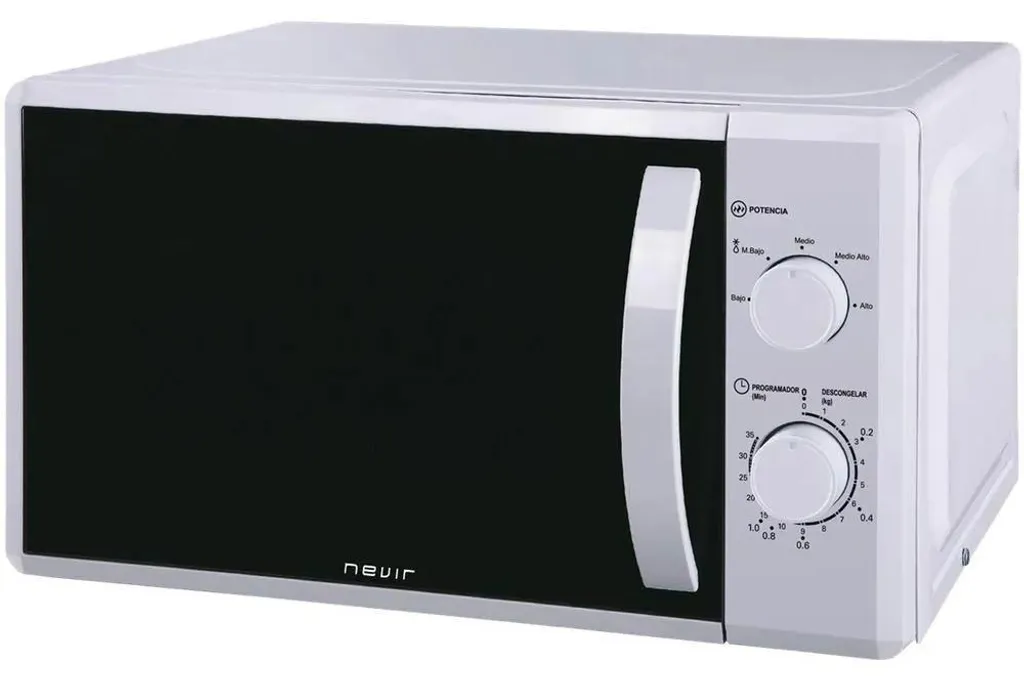 Micro-ondes Blanc Nevir NVR-6226M : Solution Gain de Place 20L