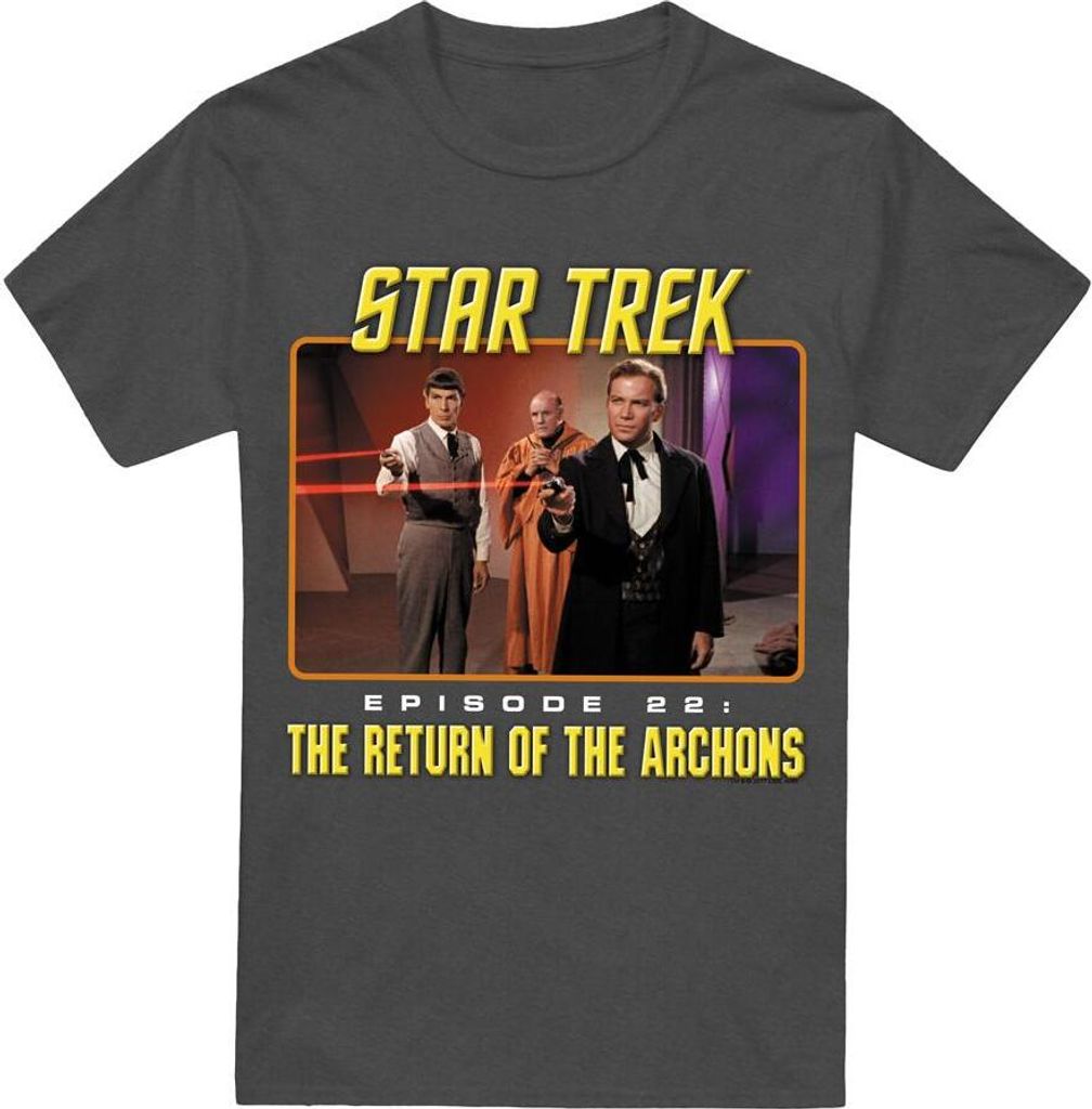 Star Trek - "Episode 22" T-Shirt für Herren/Damen Uni TV18099 (M) (Holzkohle)